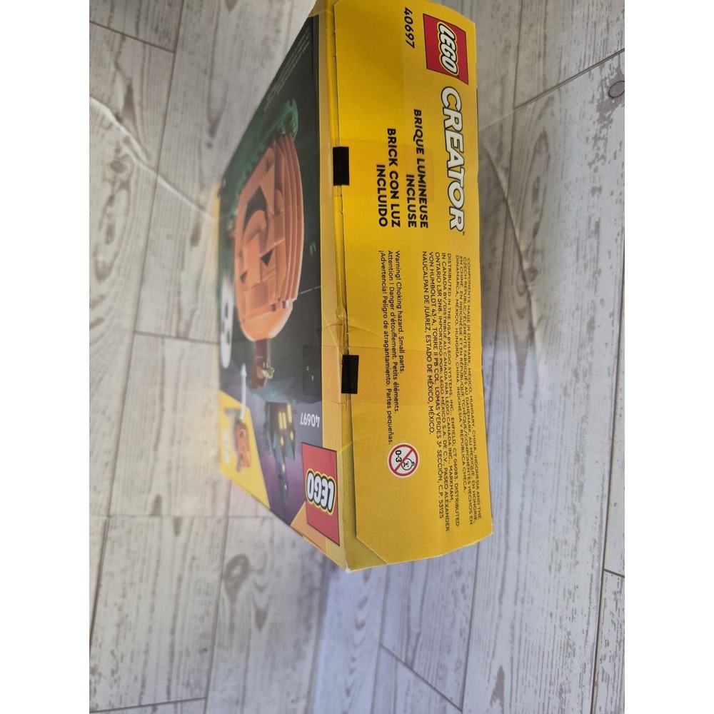 LEGO Creator 40697 Halloween Pumpkin Building Toy Box Damage READ - Picture 4 of 8